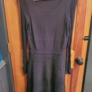 Simply Vera Vera Wang Black Long Sleeve Dress